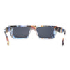 80s Simple Square Angular Flat Top Rectangle Pow Sunglasses Pop Art Print