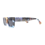 80s Simple Square Angular Flat Top Rectangle Pow Sunglasses Pop Art Print