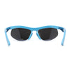 Unique Trendy 90s Sport Half Rim Plastic Fashion Sunglasses