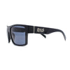 Locs XL Oversize Sport Horn Rim All Black Mad Dog Hardcore Sunglasses