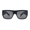 Locs Hardcore Large Tagging Graffiti Thick Arm Horn Rim Mad Dog Sunglasses