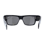Locs Hardcore Large Tagging Graffiti Thick Arm Horn Rim Mad Dog Sunglasses