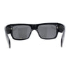Locs Hardcore Pot Leaf Camo Print Thick Arm Horn Rim Mad Dog Sunglasses