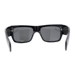 Locs Hardcore Pot Leaf Camo Print Thick Arm Horn Rim Mad Dog Sunglasses
