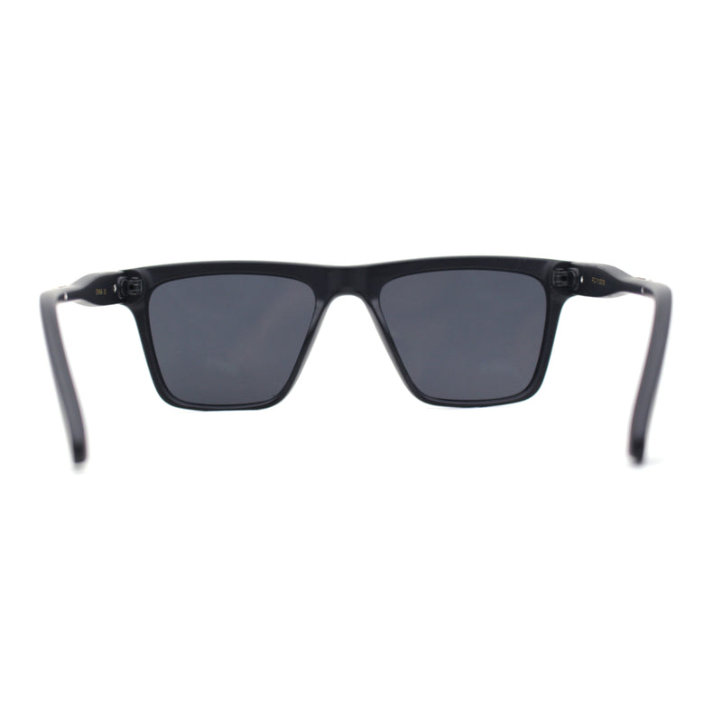 Polarized Mens Slick Elegant Gentlemans Luxury Horn Rim Sunglasses