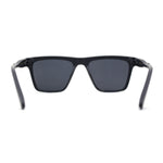 Polarized Mens Slick Elegant Gentlemans Luxury Horn Rim Sunglasses