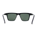 Polarized Mens Slick Elegant Gentlemans Luxury Horn Rim Sunglasses