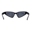 High Fashion Cropped Top 90s Sports Style Wrap Around Plastic Sunglasses