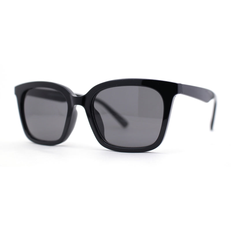 Minimal Gentlemans Hipster Horn Rim Plastic Sunglasses