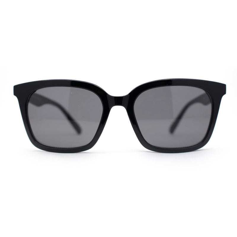 Minimal Gentlemans Hipster Horn Rim Plastic Sunglasses