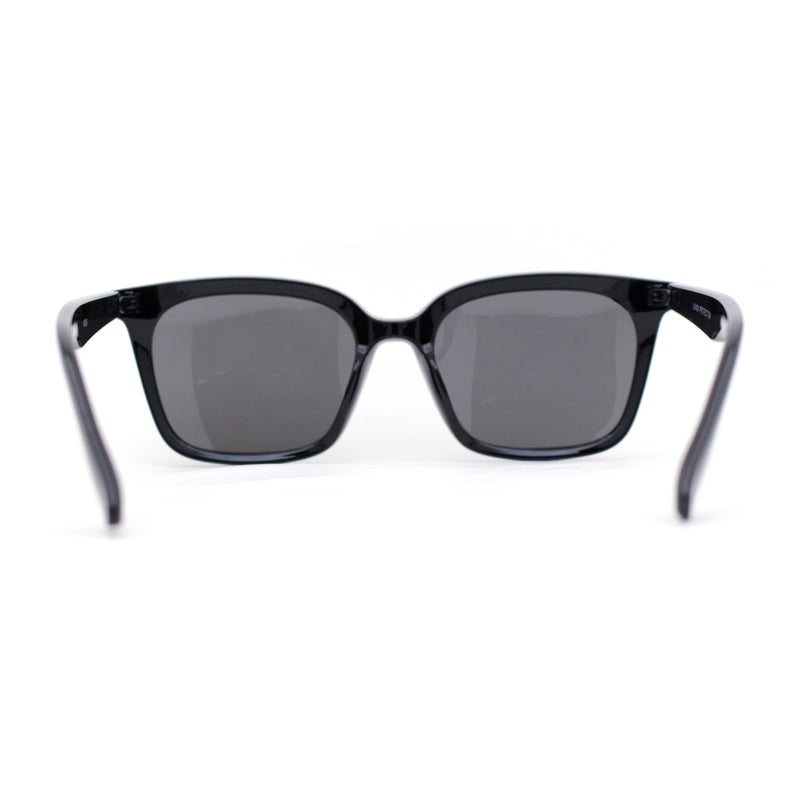 Minimal Gentlemans Hipster Horn Rim Plastic Sunglasses