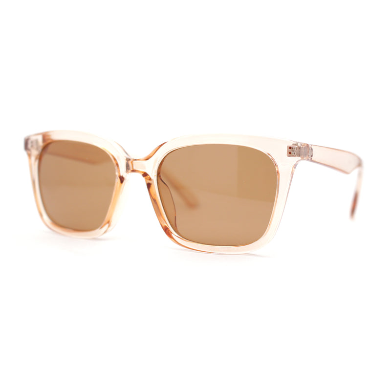 Minimal Gentlemans Hipster Horn Rim Plastic Sunglasses