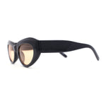 Womens Mod Cat Eye Retro Thick Plastic Sunglasses