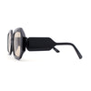 Womens Mod Square Thick Plastic Fashion Sunglasses