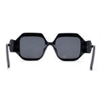 Womens Mod Square Thick Plastic Fashion Sunglasses