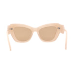 Womens Mod Cat Eye Thick Plastic Fashion Sunglasses