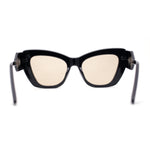 Womens Mod Cat Eye Thick Plastic Fashion Sunglasses