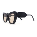 Womens Mod Cat Eye Thick Plastic Fashion Sunglasses