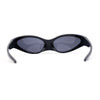 High Fashion Trendy Wrap Around 90s Sport Plastic Sunglasses