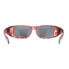 Polarized Super Wide Oversized 63mm Rectangular Fit Over Plastic Sunglasses