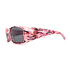 Polarized Super Wide Oversized 63mm Rectangular Fit Over Plastic Sunglasses