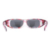 Polarized Super Wide Oversized 63mm Rectangular Fit Over Plastic Sunglasses