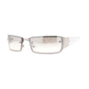 90s Classic Narrow Rectangle Designer Rimless Luxury Fashion Sunglasses