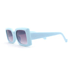 Child Size Girls Mod Rectangle Fashion Plastic Sunglasses