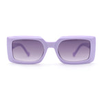 Child Size Girls Mod Rectangle Fashion Plastic Sunglasses