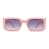 Child Size Girls Mod Rectangle Fashion Plastic Sunglasses