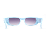 Child Size Girls Mod Rectangle Cat Eye Fashion Plastic Sunglasses