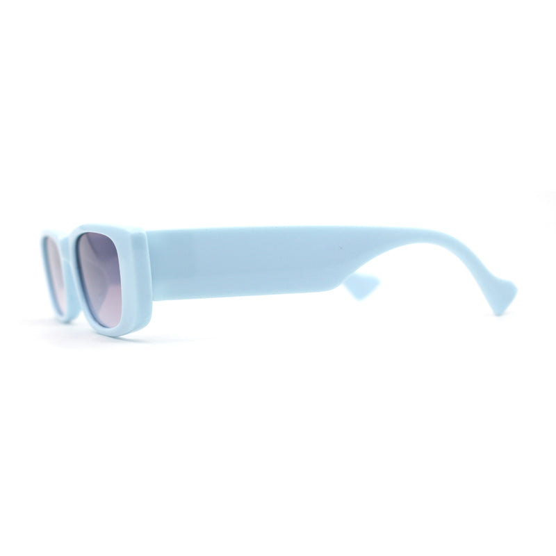 Child Size Girls Mod Rectangle Cat Eye Fashion Plastic Sunglasses