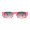 Child Size Girls Mod Rectangle Cat Eye Fashion Plastic Sunglasses