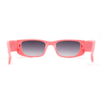 Child Size Girls Mod Rectangle Cat Eye Fashion Plastic Sunglasses