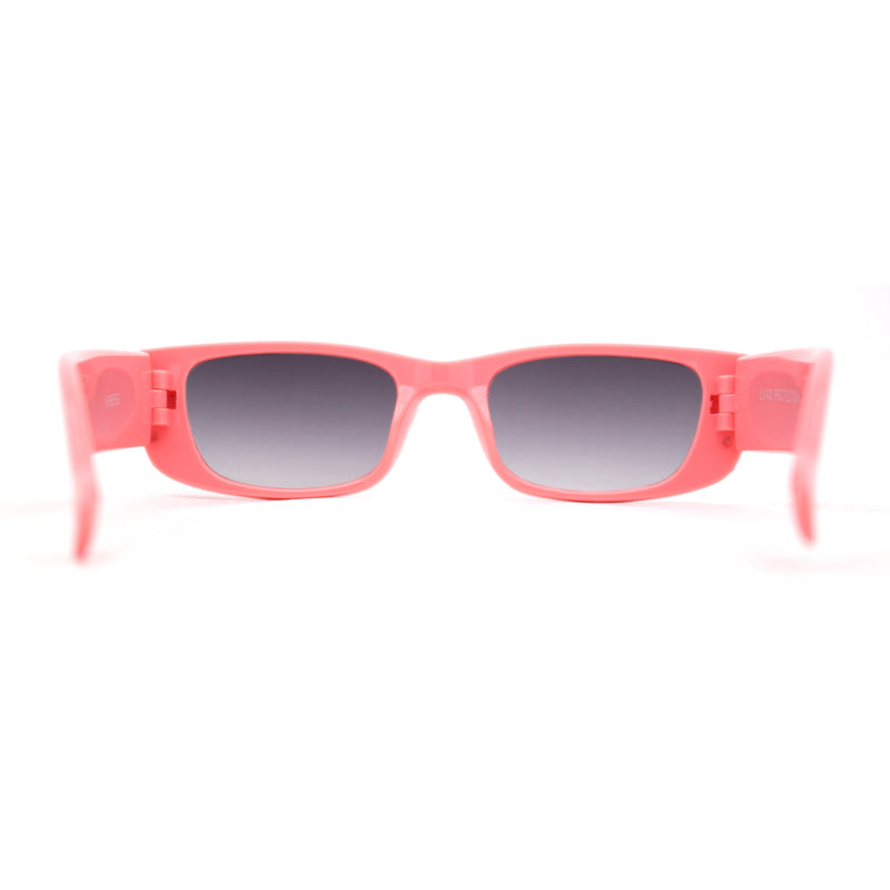 Child Size Girls Mod Rectangle Cat Eye Fashion Plastic Sunglasses