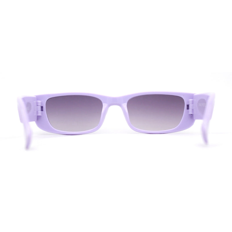 Child Size Girls Mod Rectangle Cat Eye Fashion Plastic Sunglasses