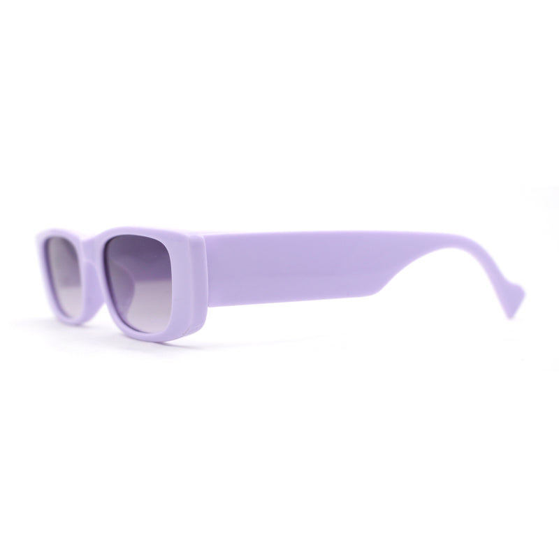 Child Size Girls Mod Rectangle Cat Eye Fashion Plastic Sunglasses