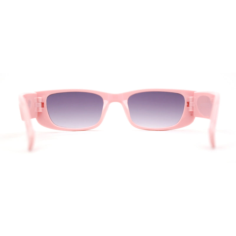 Child Size Girls Mod Rectangle Cat Eye Fashion Plastic Sunglasses