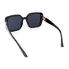 Womens Diva Rectangle Designer Butterfly Fashion Sunglasses