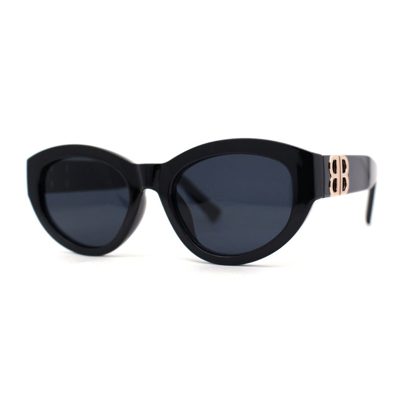 Retro Classy Thick Plastic Cat Eye Glam Fashion Sunglasses