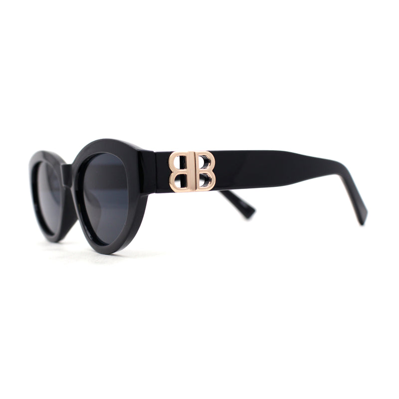 Retro Classy Thick Plastic Cat Eye Glam Fashion Sunglasses
