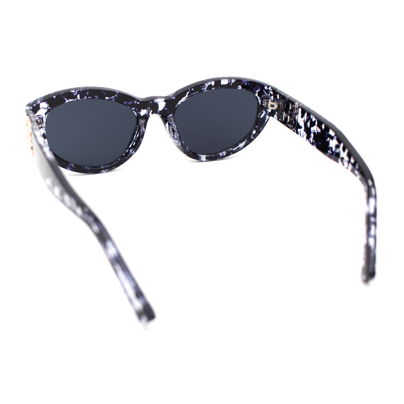 Retro Classy Thick Plastic Cat Eye Glam Fashion Sunglasses