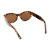 Retro Classy Thick Plastic Cat Eye Glam Fashion Sunglasses