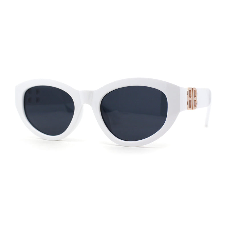 Retro Classy Thick Plastic Cat Eye Glam Fashion Sunglasses