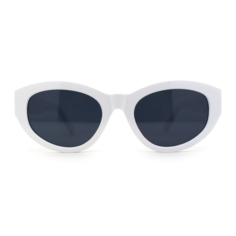 Retro Classy Thick Plastic Cat Eye Glam Fashion Sunglasses