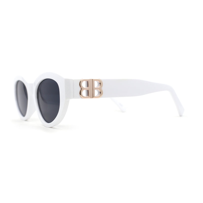 Retro Classy Thick Plastic Cat Eye Glam Fashion Sunglasses