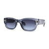 Classy Gentlemans Narrow Rectangle Thick Plastic Arm Sunglasses