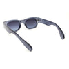 Classy Gentlemans Narrow Rectangle Thick Plastic Arm Sunglasses