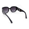 Womens Oversized Thick Temple Large Y2K Designer Sunglasses