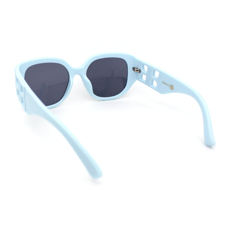 Womens Oversized Thick Temple Large Y2K Designer Sunglasses